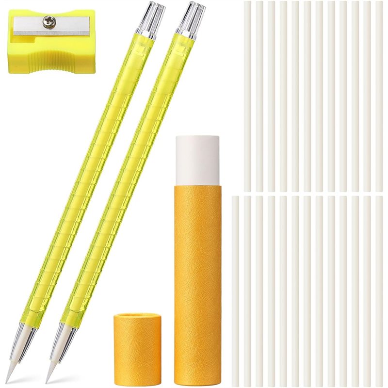 White Refill Fabric Markers An - Tailor Chalk Marker ulasan dan harga