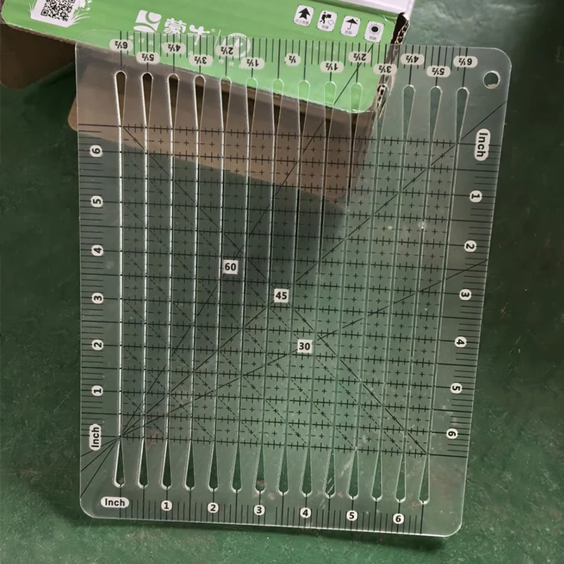 5 In 1 Quilt Cutting Ruler Acr - Quilting Ruler Square ulasan dan harga