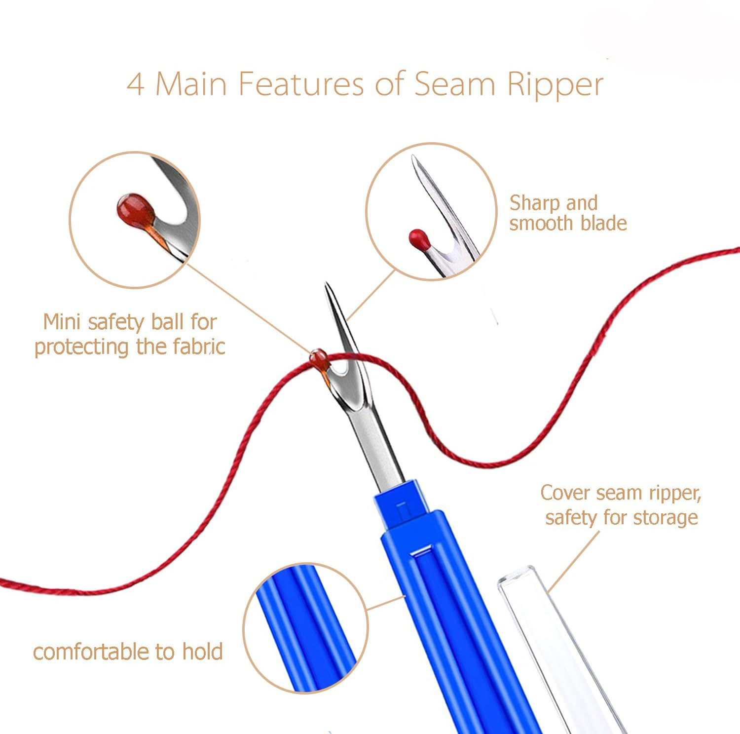 Sewing Seam Ripper Kit  Sewing - Seam Ripper Tool ulasan dan harga