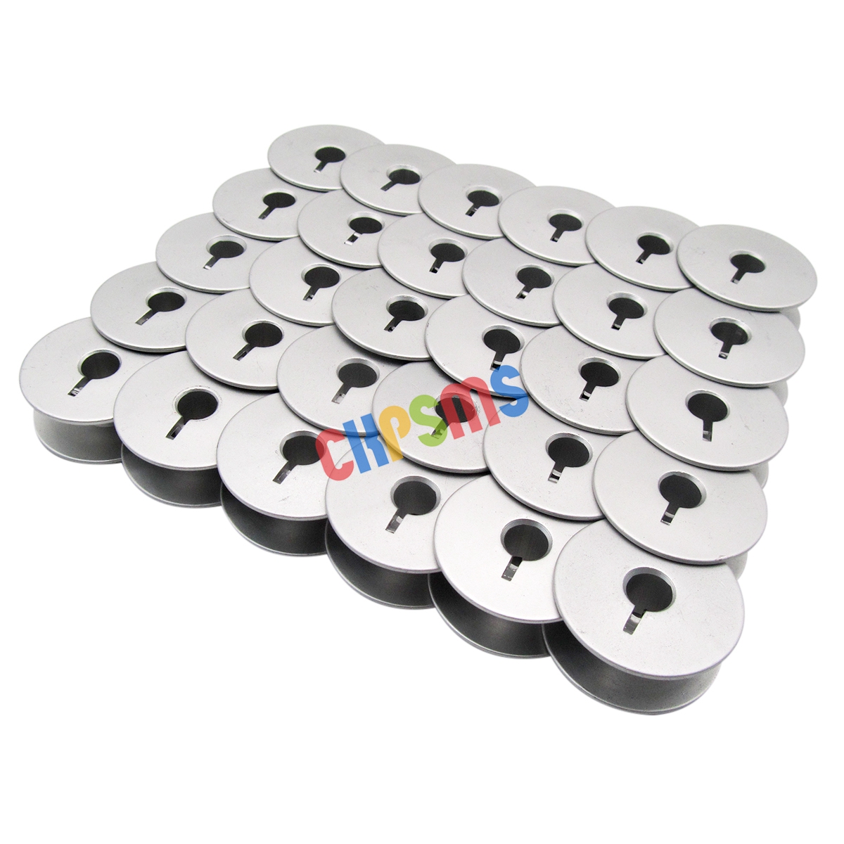 #18034AS Aluminum Large Bobbin - Sewing Machine Yarn ulasan dan harga