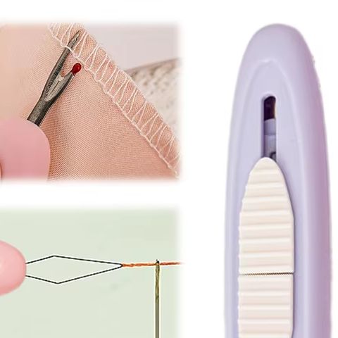 2 In 1 Needle Threader Seam Ri - Seam Ripper Tool ulasan dan harga