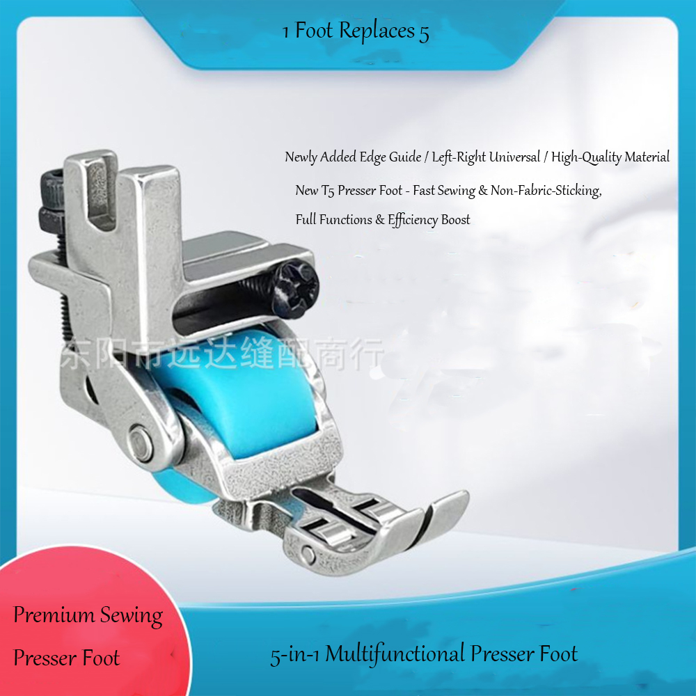 T5 3-Roller Left-Right Edge Gu - Sewing Expert ulasan dan harga