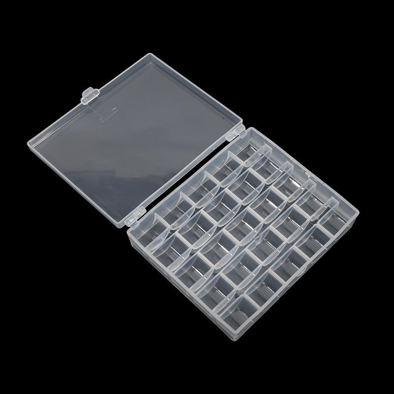 25 Grid Clear Empty Bobbins St - Sewing Machine Yarn ulasan dan harga