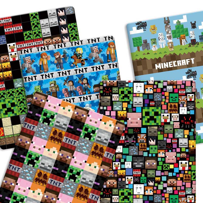 Cartoon Polyester fabric 140x5 - Sewing Textiles ulasan dan harga