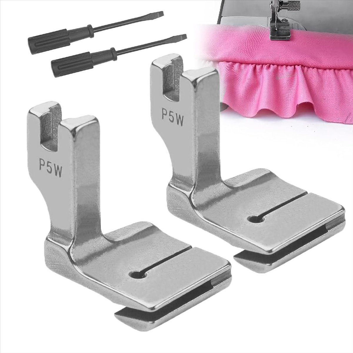 [Greatitem]2Pcs Piping Sewing  - Sewing Gathering ulasan dan harga