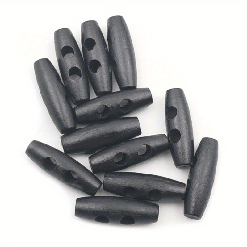 50pcs Recycled Wood Horn Toggl - Sewing Recycle ulasan dan harga