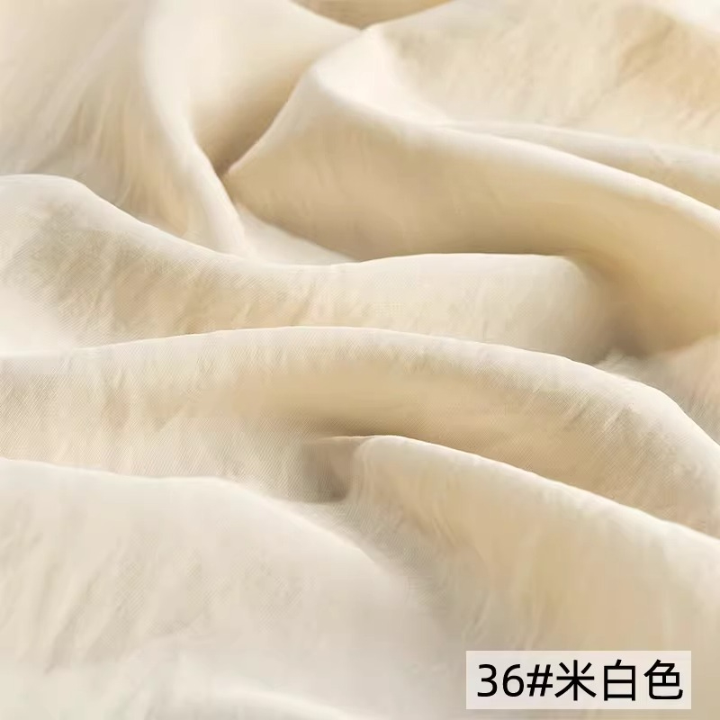 Sand-washed Cupro Fabric By Th - Sewing Recycle ulasan dan harga
