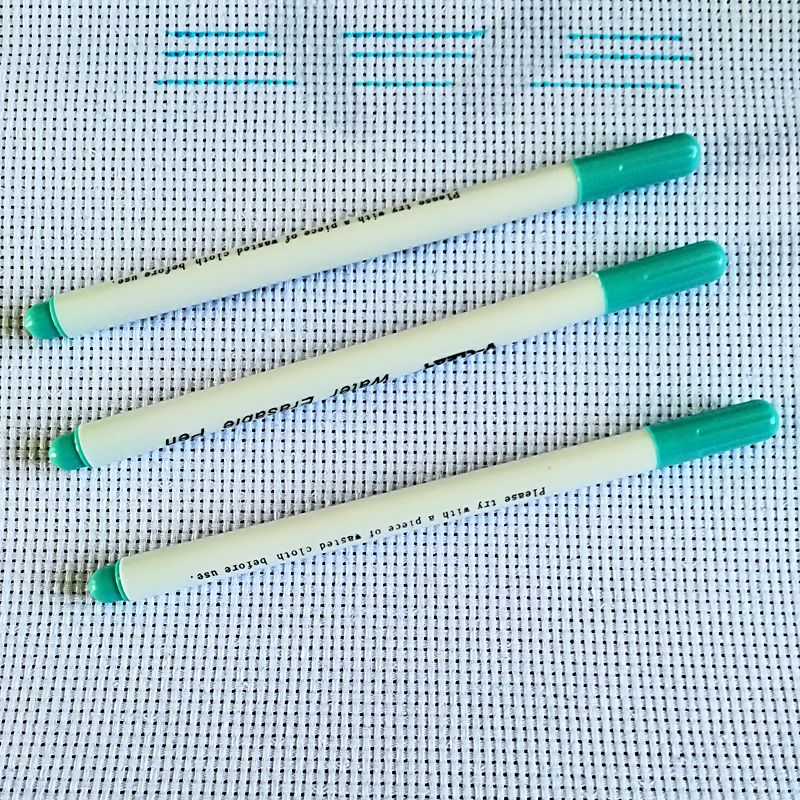 Textile Water Erasable Fabric  - Sewing Textile Art ulasan dan harga