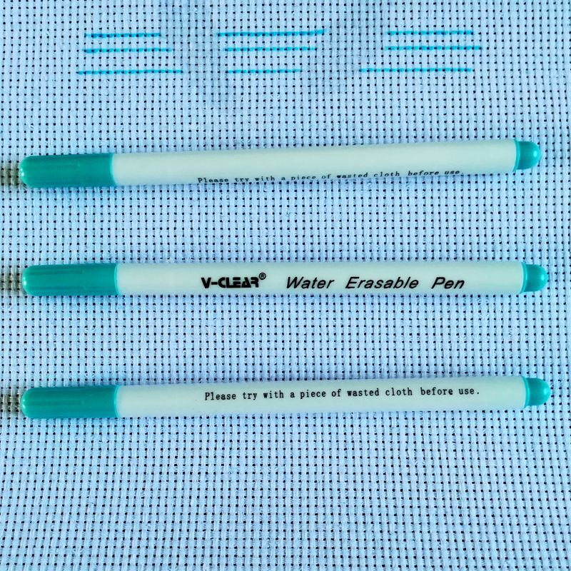 Textile Water Erasable Fabric  - Sewing Textile Art ulasan dan harga