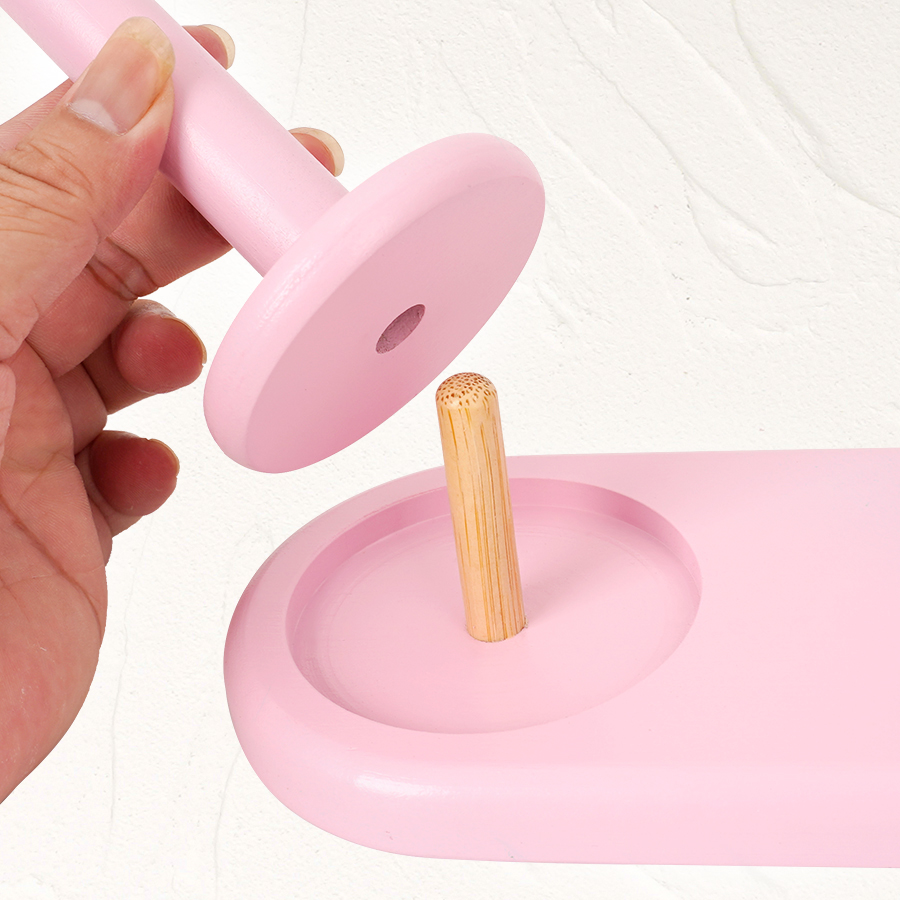1pc Double-Axis Wooden Yarn Ho - Sewing Machine Yarn ulasan dan harga