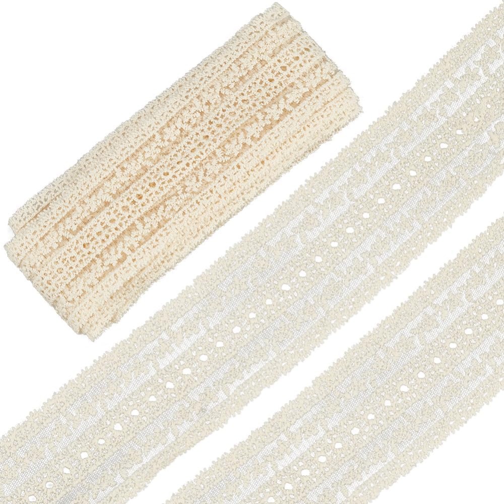 2.2 Inch Wide Vintage Cotton L - Sewing Eyelet Fabric ulasan dan harga