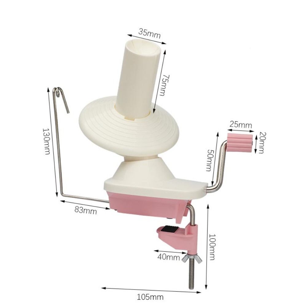 Portable Manual Wool Winder Ho - Sewing Machine Yarn ulasan dan harga