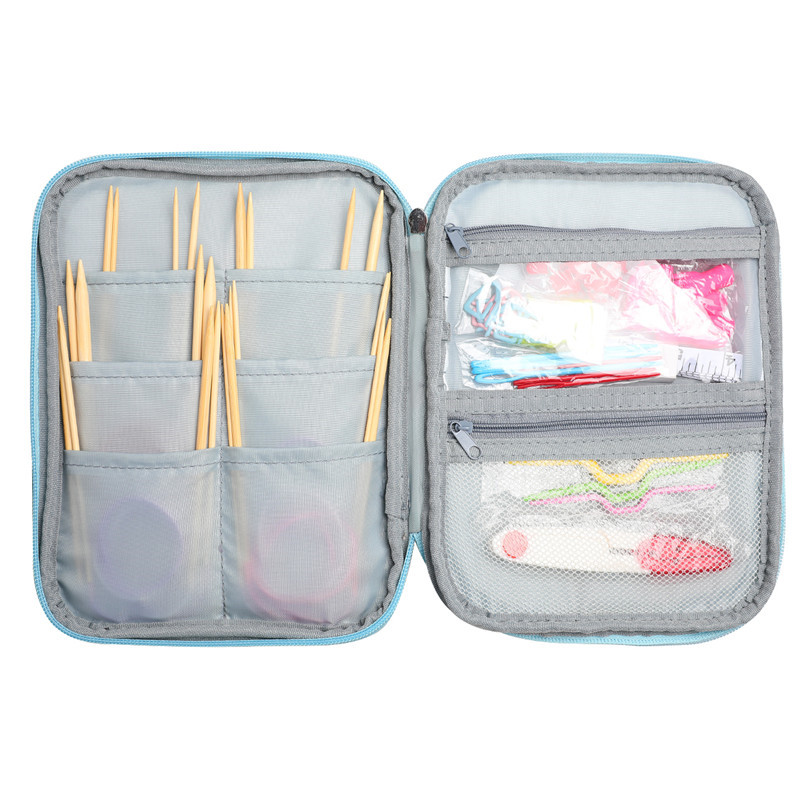 Empty Knitting Needles Case Tr - Textile Sewing Kit ulasan dan harga