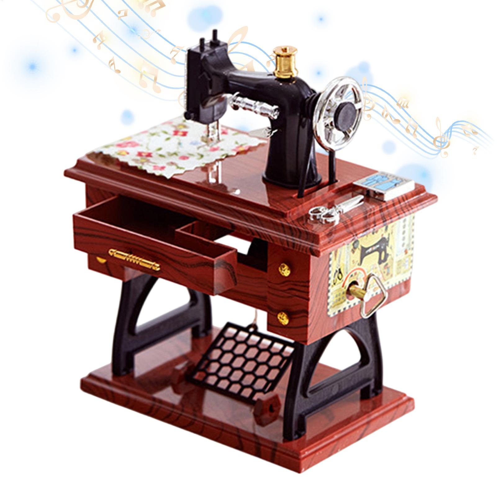 Sewing Machine Mini Music Box  - Sewing Gathering ulasan dan harga