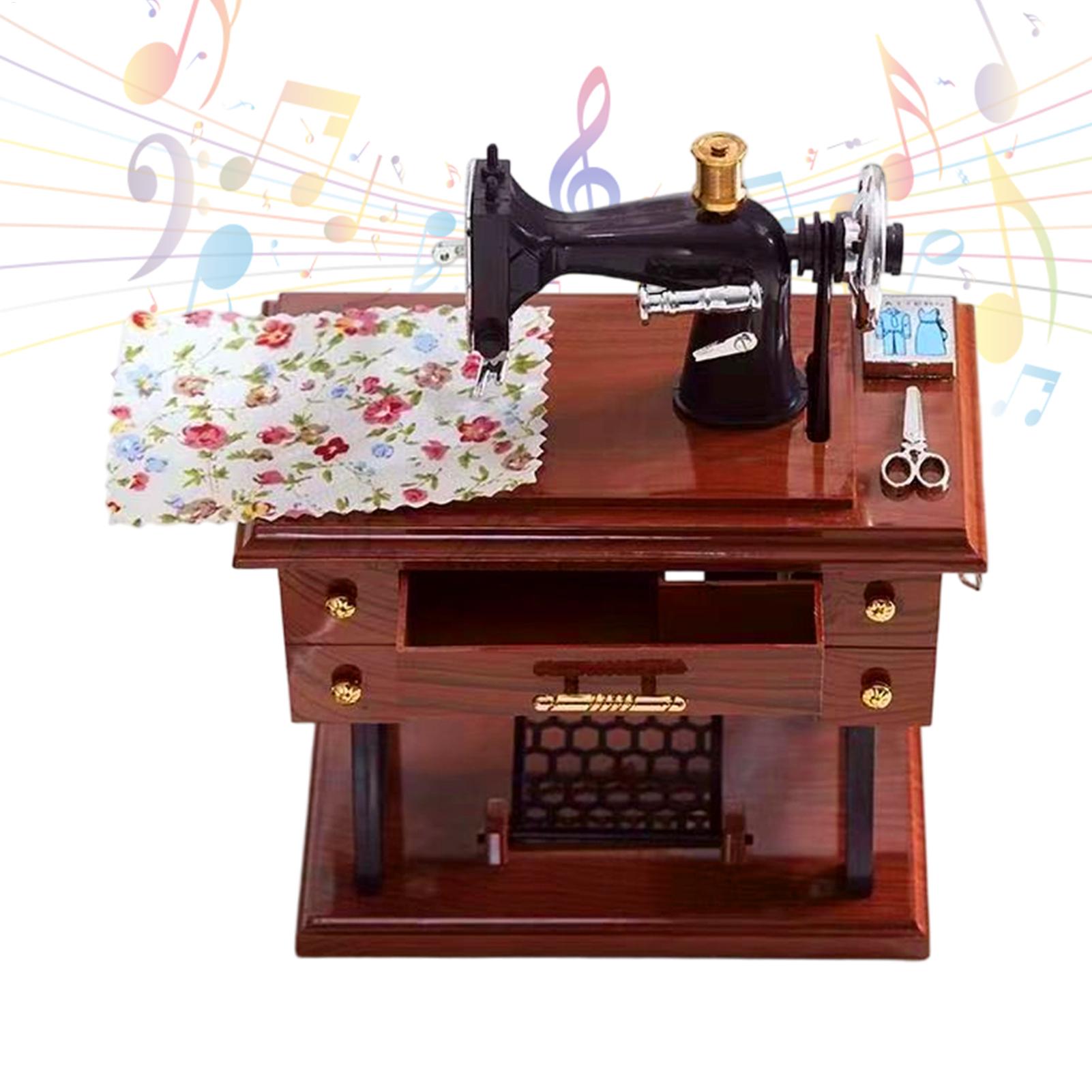 Sewing Machine Mini Music Box  - Sewing Gathering ulasan dan harga