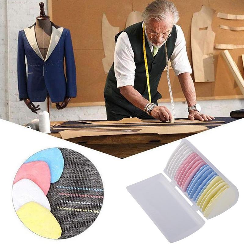 10/20/30pcs Colorful Fabric Ta - Tailor Chalk Marker ulasan dan harga
