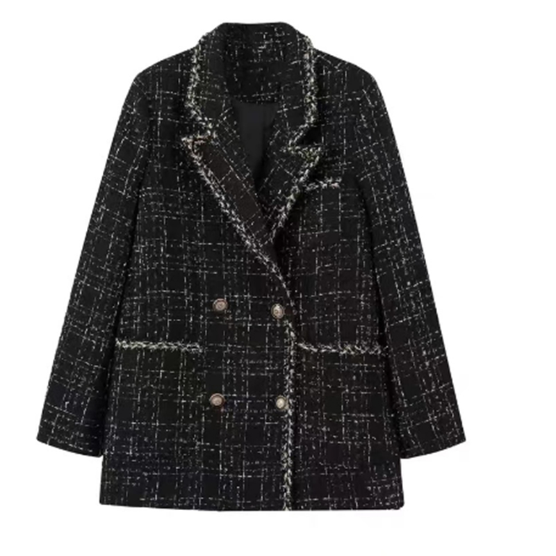Women's 2025 New Autumn Winter - Sewing Tweed ulasan dan harga