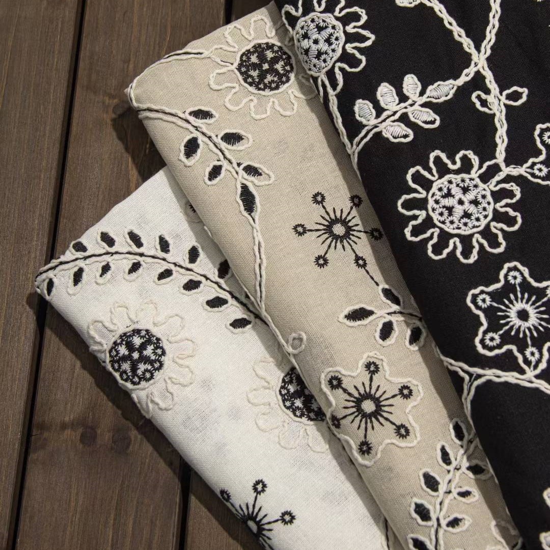 Vintage full-width embroidered - Vintage Sewing Textile ulasan dan harga