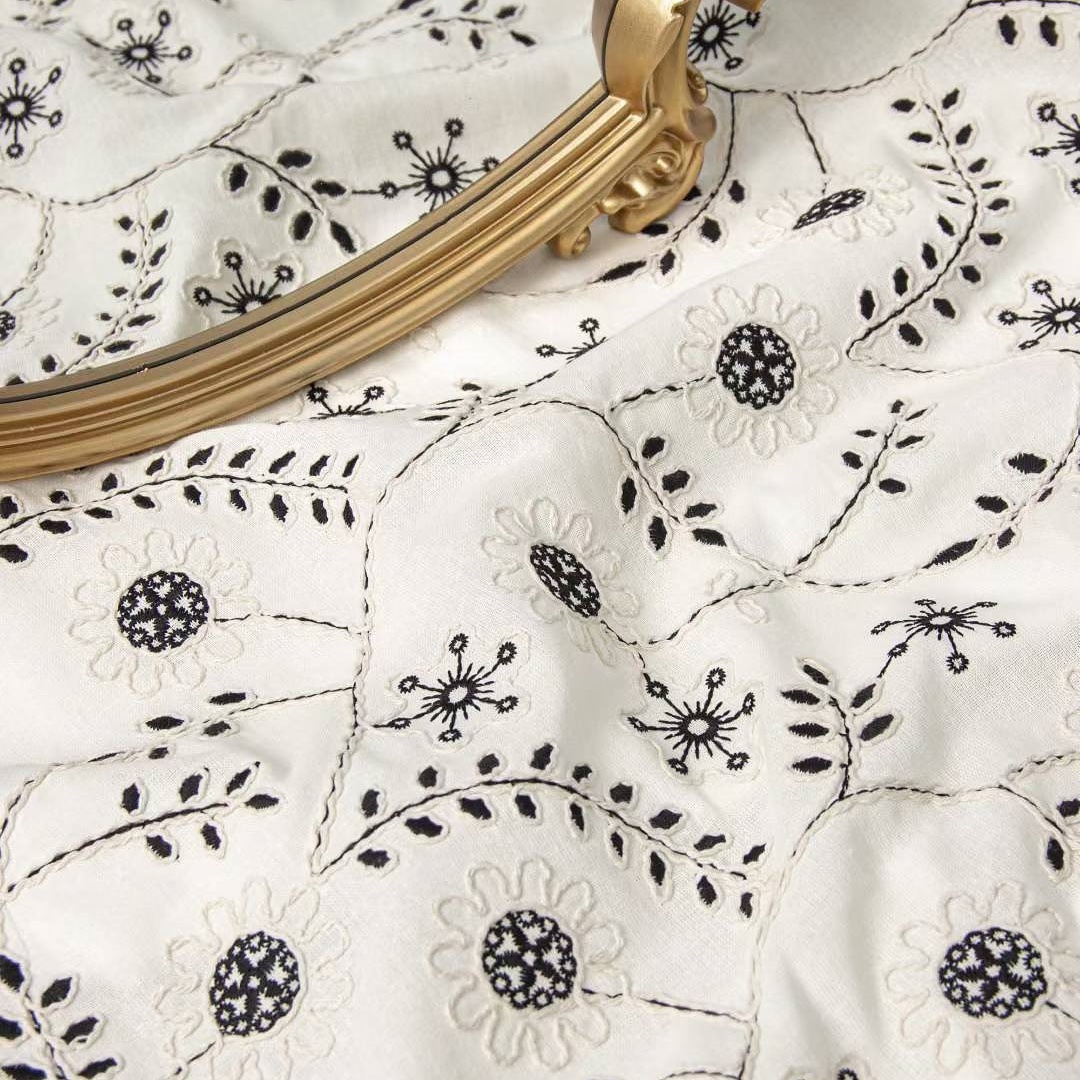 Vintage full-width embroidered - Vintage Sewing Textile ulasan dan harga