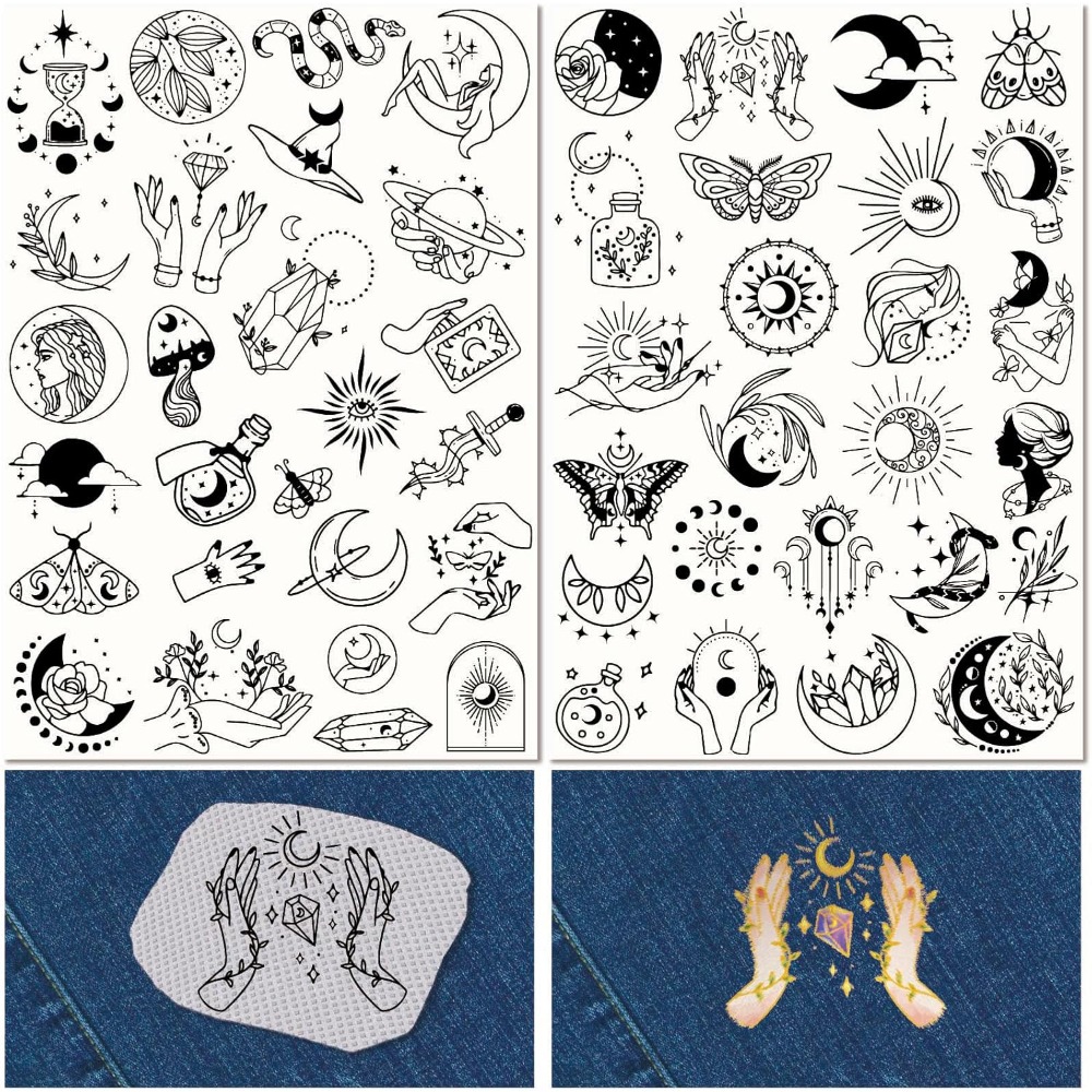 51Pcs Boho Moon Sun Water Solu - Sewing Expert ulasan dan harga